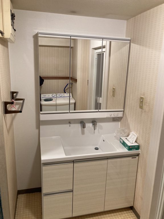 市川市Ｆ様　洗面台交換工事