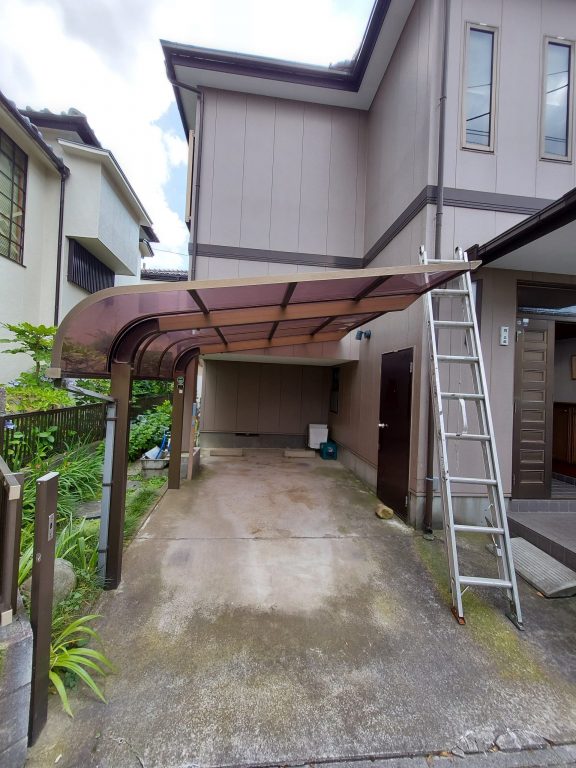 屋根・外壁塗装・駐輪場ポリカ張り替え 市川市曽谷