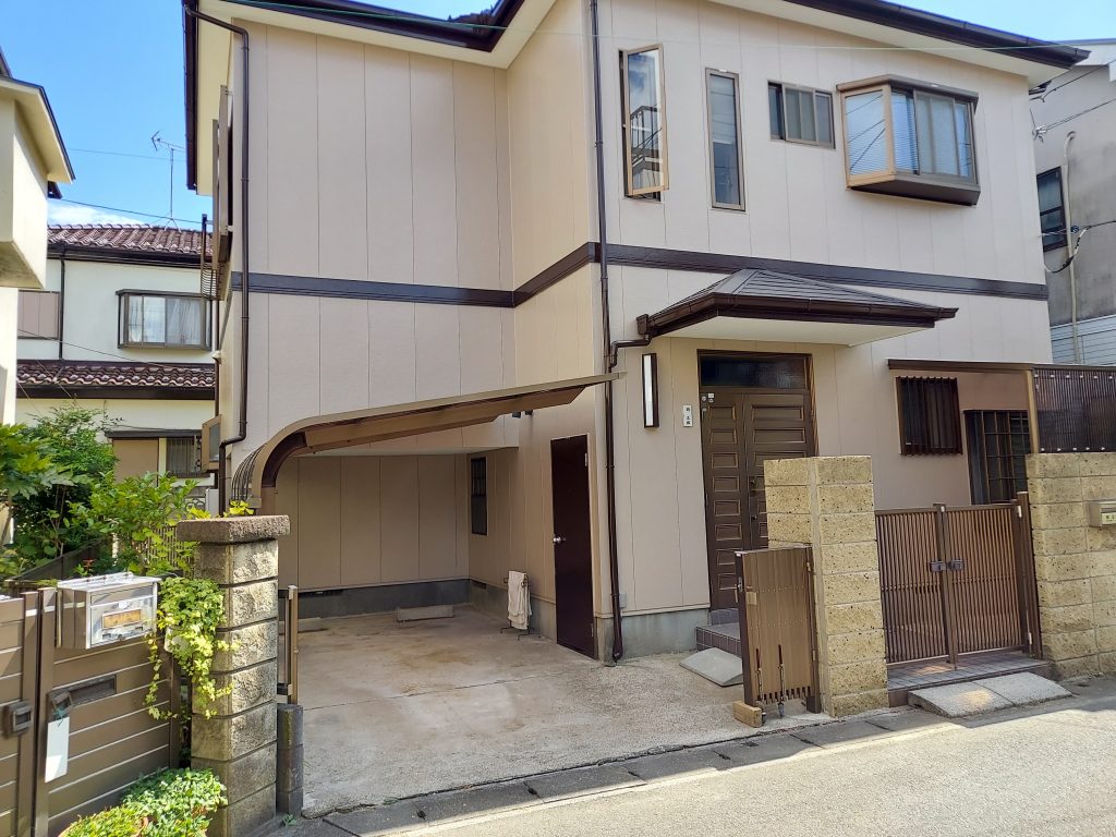 屋根・外壁塗装・駐輪場ポリカ張り替え 市川市曽谷