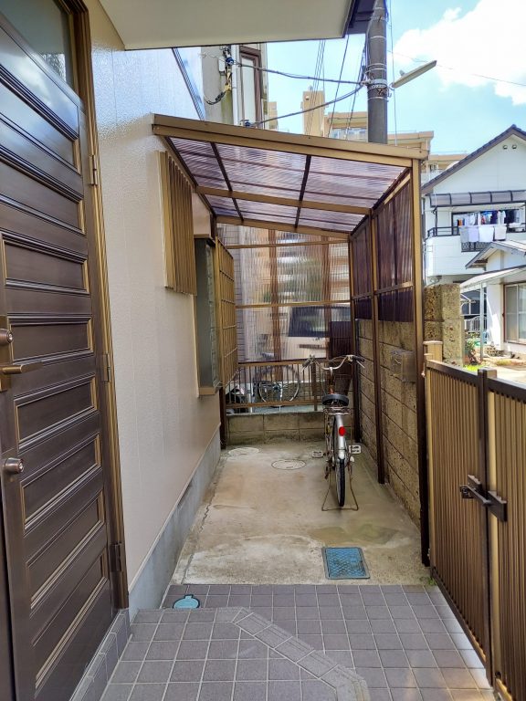 屋根・外壁塗装・駐輪場ポリカ張り替え 市川市曽谷