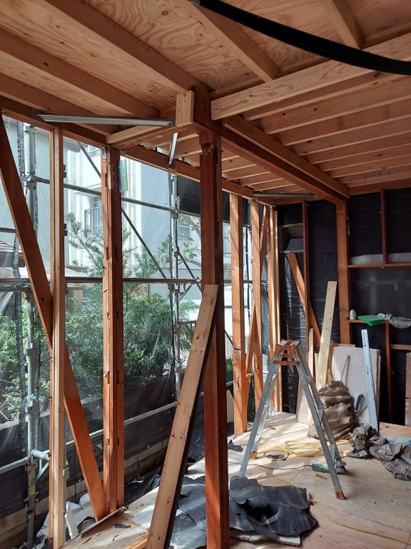 市川市Ｓ様　アパートリノベーション（耐震）工事