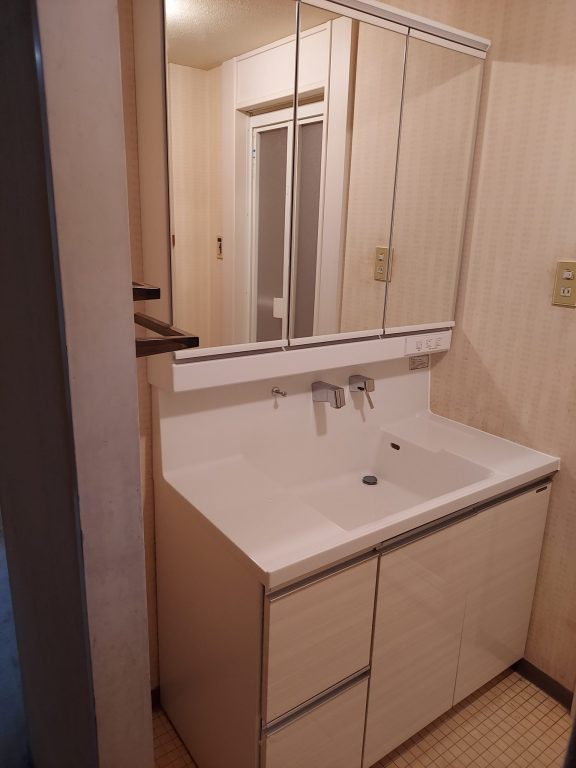 市川市F様 洗面台交換工事