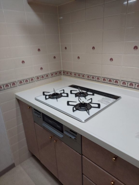 市川市Ｗ様　ビルトインコンロ・レンジフード交換工事