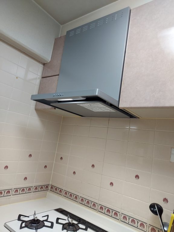 市川市Ｗ様　ビルトインコンロ・レンジフード交換工事