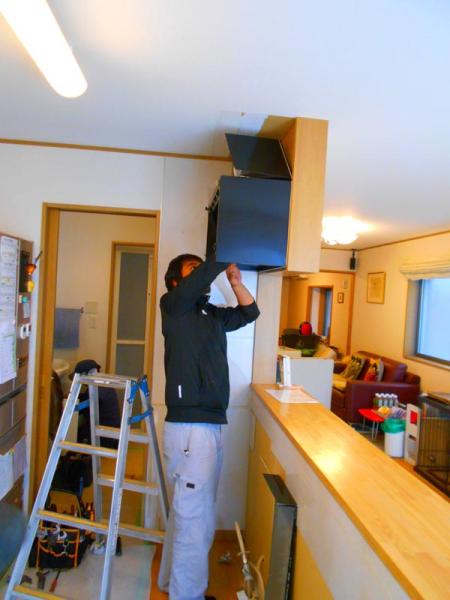 市川市Ｆ様　キッチン工事