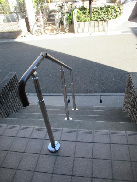 市川市Ｓ様　階段手すり工事