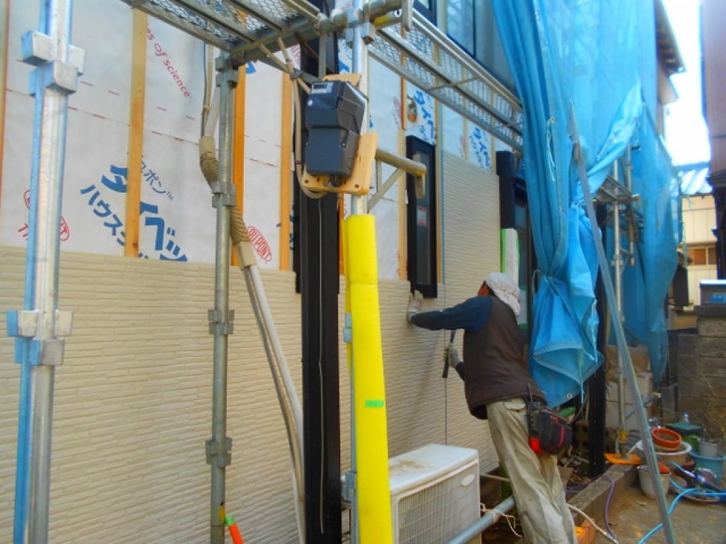 市川市O様　内装・外壁工事　耐震工事