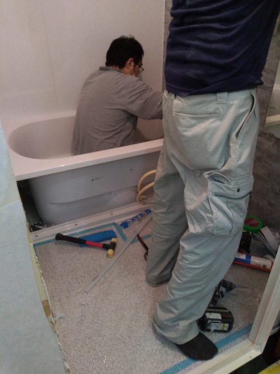 ユニットバス工事　江東区O様