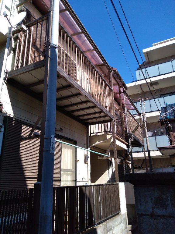 市川市Ｓ様　アパートリノベーション（耐震）工事