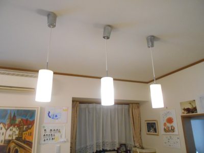 照明交換工事　市川市八幡
