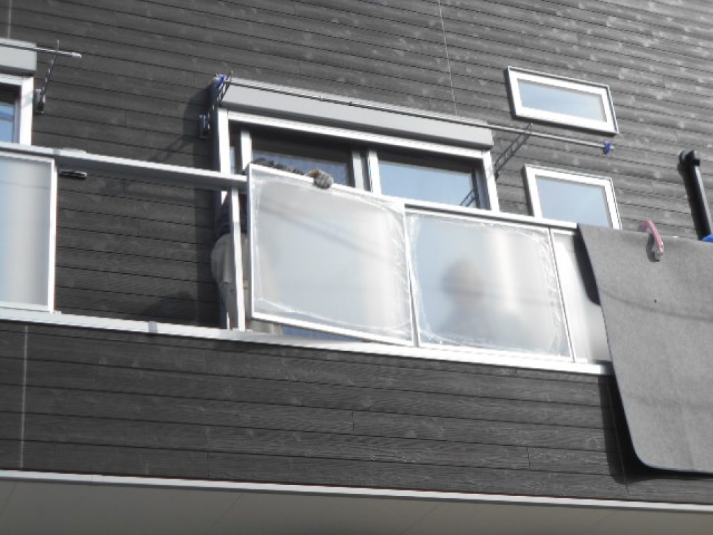 ベランダポリカ工事　市川市