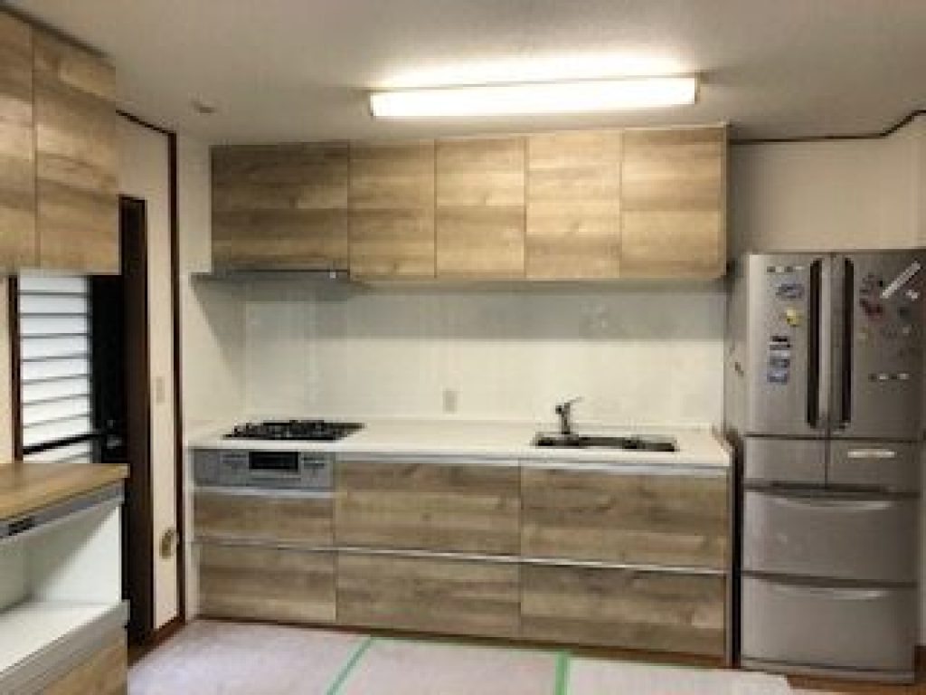 キッチン、フローリング交換工事他 市川市K様