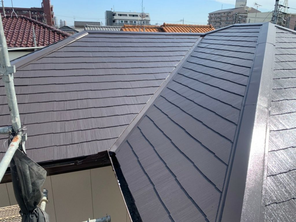 屋根・外壁塗装・駐輪場ポリカ張り替え 市川市曽谷