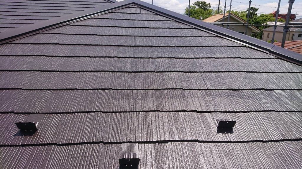 市川市I様 屋根棟交換 外壁・屋根塗装 エアコン設置4台 電気工事