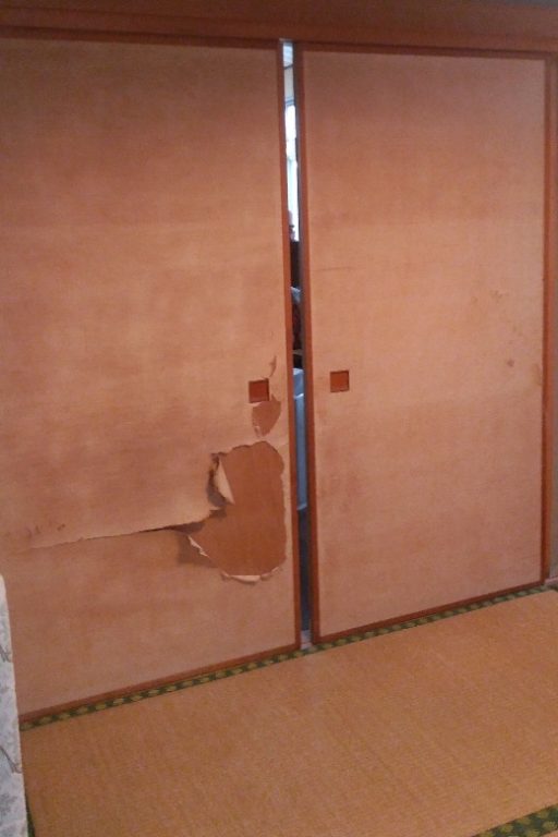 障子、畳、襖工事　市川市新田